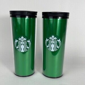 Starbucks green 16 oz tumbler (2)